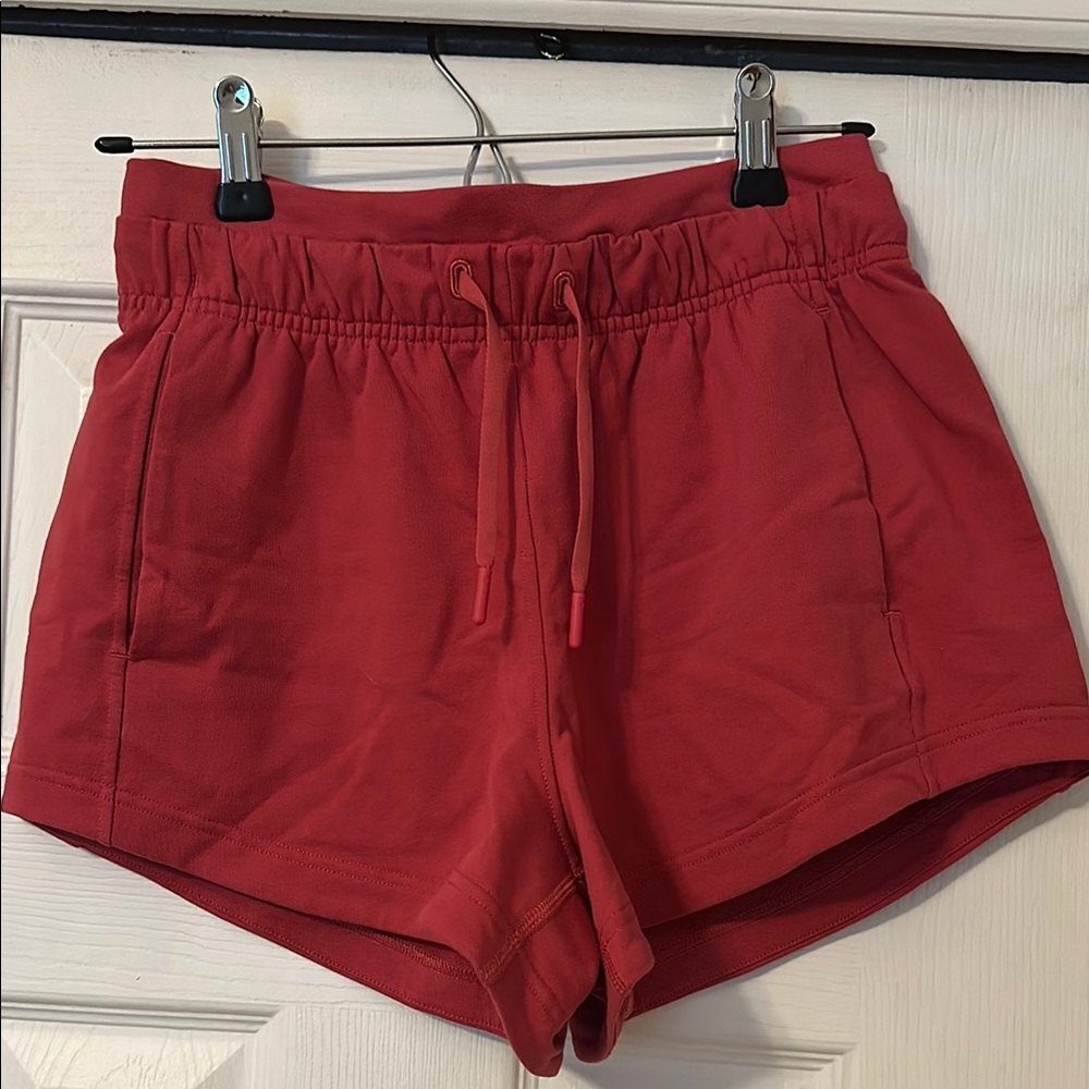 Lululemon Inner Glow High Rise Drawstring Shorts Size 4